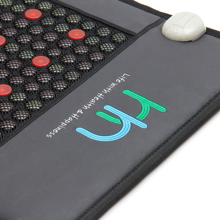 Mesh Series Tourmaline & jade mesh pad. Even heat, pain relief, durable comfort.